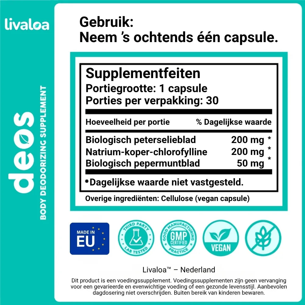 DEOS | Anti-geur supplement